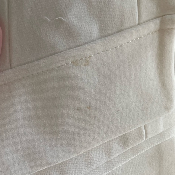 NWT Anthropologie Dolan Ponte White Military Blazer w/ Gold Buttons - Picture 12 of 12